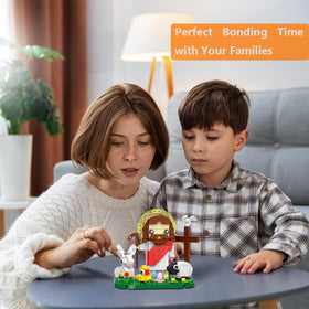 Colorful flower clusters brighten playtime with Jarsant blocks