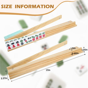 JARTEEK Mahjong Racks magnet close-up shows secure pusher attachment for smooth gameplay