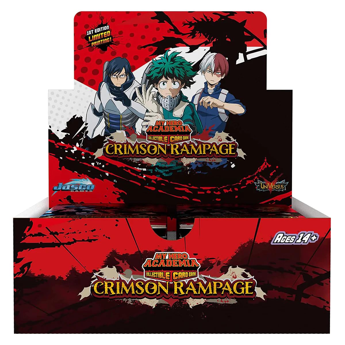 Jasco MHA Crimson Rampage character and card artwork preview