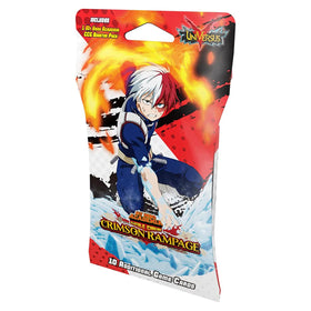 Jasco MHA Crimson Rampage booster art collection image