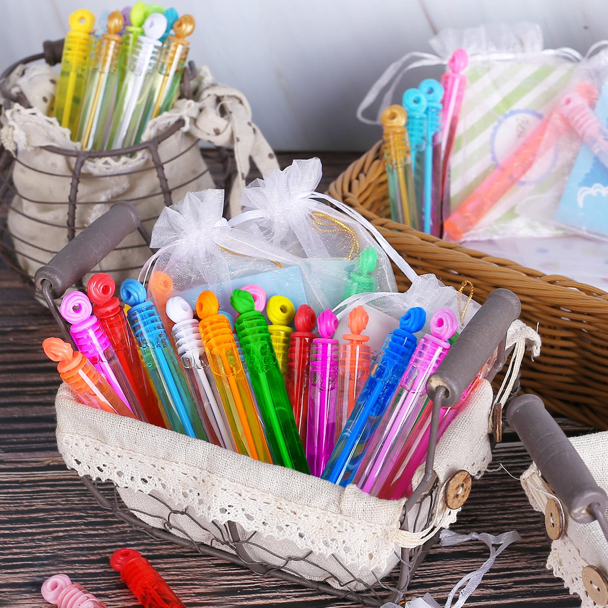 JASNKKONT mini bubble wands for bath time fun and gentle play.