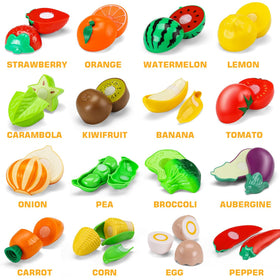 JASNKKONT realistic fake food collection enhances creative pretend cooking experiences for kids.