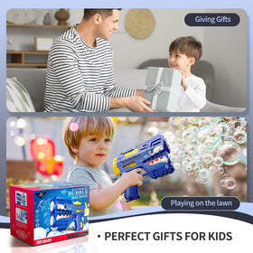 Jasny gift-ready bubble gun box ideal for birthdays and celebrations