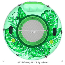Jasonwell 53‑inch diameter provides ample space for adults