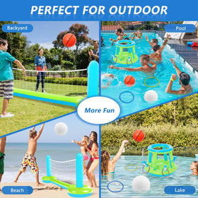 Jasonwell included air pump for easy inflation and storage