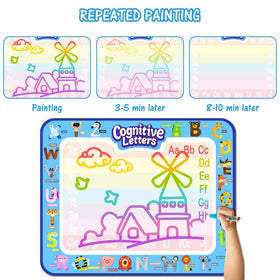 Jasonwell Aqua Water Doodle Mat folds compact for storage