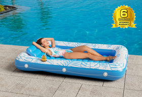 Jasonwell backyard pool float ideal for home pools, beaches, or lakes.