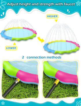Jasonwell BPA-free premium vinyl keeps playtime safe and comfortable