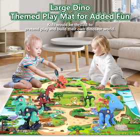 Jasonwell dinosaur building kit with Triceratops sparks engineering exploration and creative building.