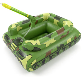 Jasonwell family-friendly inflatable tank float for lakes and pools