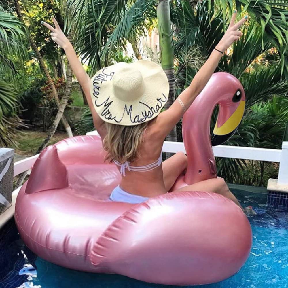 Jasonwell flamingo float with fast valves for quick setup