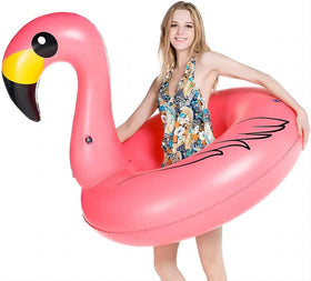 Jasonwell giant inflatable flamingo pool float ideal for adults and kids in the water