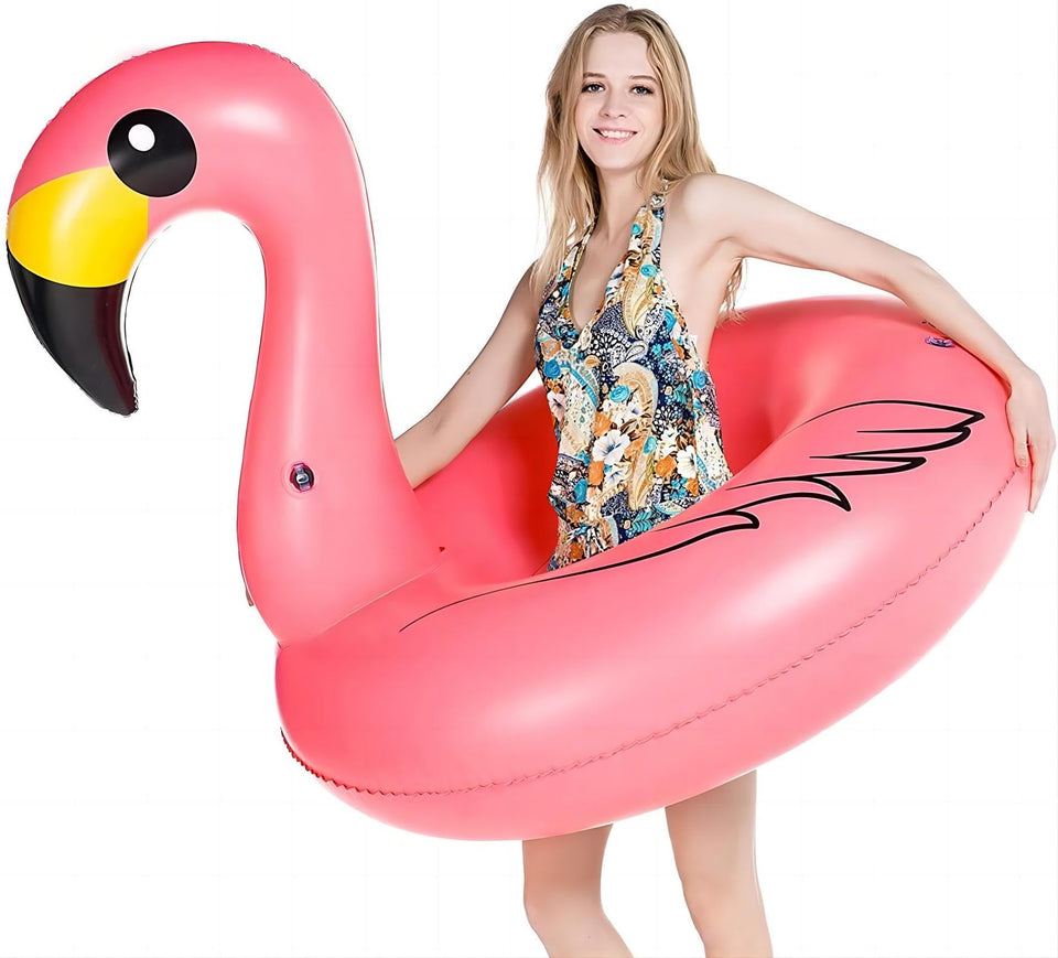 Jasonwell giant inflatable flamingo pool float ideal for adults and kids in the water