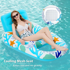 Jasonwell pool float with cooling mesh seat to stay cool