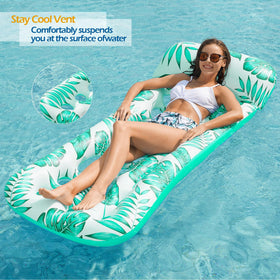 Jasonwell lounge connects with other floats for social pool fun.