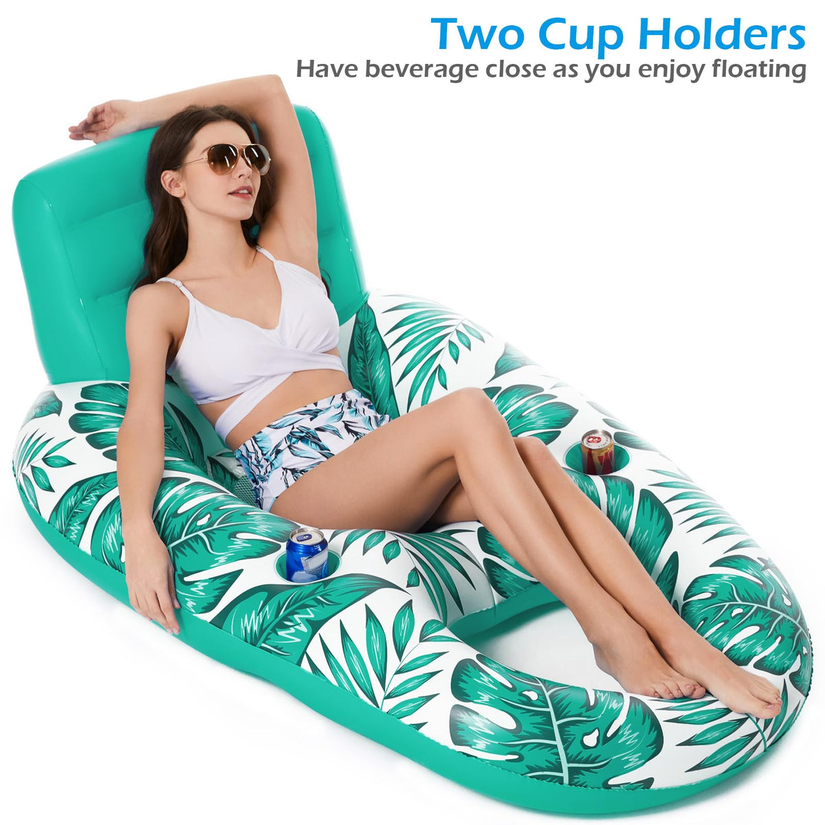 Jasonwell mesh-seat float keeps you cool while you relax