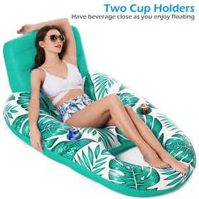 Jasonwell mesh-seat float keeps you cool while you relax