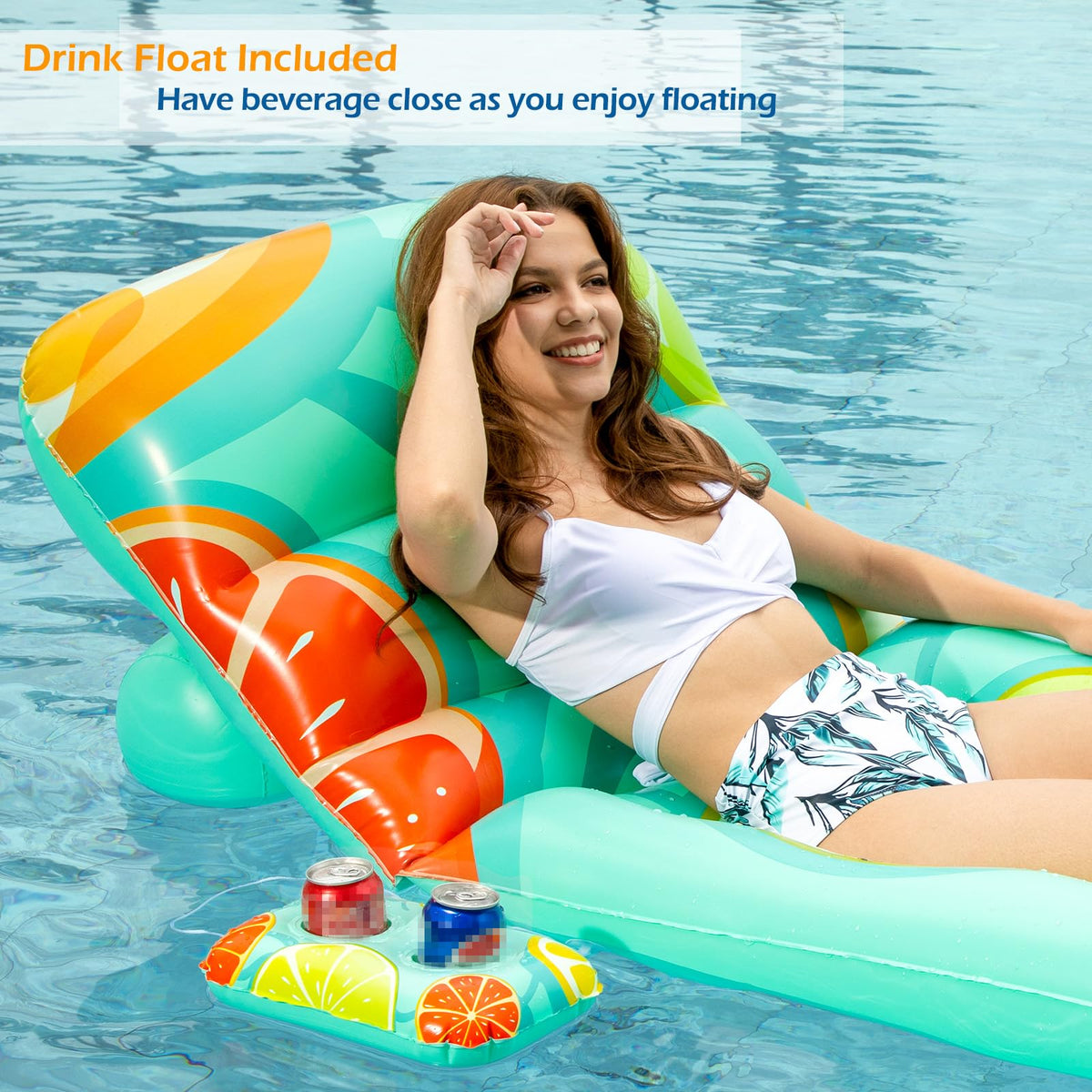 Jasonwell premium vinyl offers durable, soft lounging surface.
