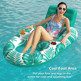Jasonwell float's stable design supports confident lounging for adults