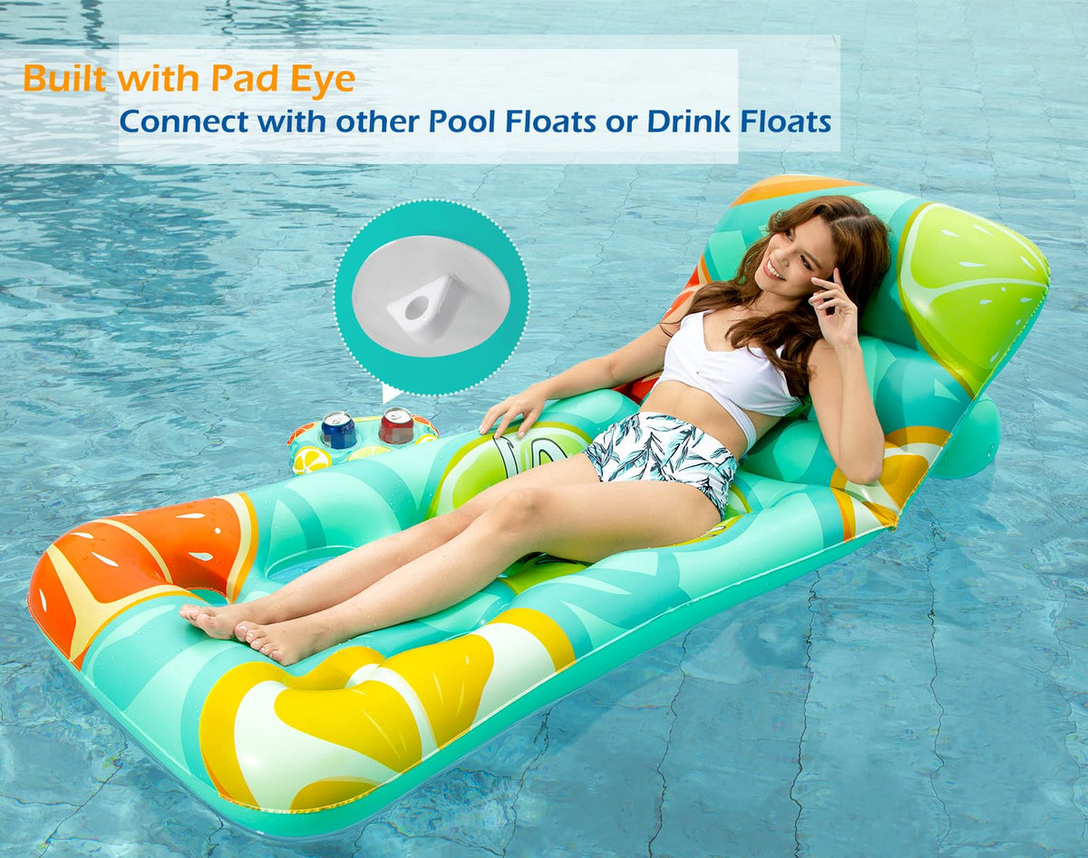Jasonwell pool float backed by a 6-month warranty for support.