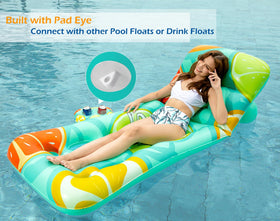 Jasonwell pool float backed by a 6-month warranty for support.