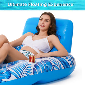 Jasonwell inflatable float holds over 300 pounds with reliable performance.