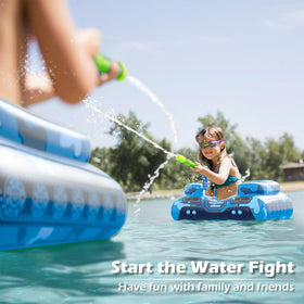 Jasonwell thick vinyl raft supports kid comfort during play