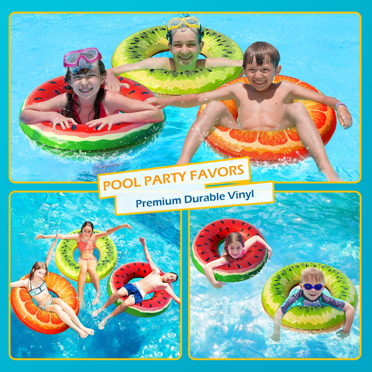 Jasonwell kids and adults-friendly pool float for lake, pool, or beach fun