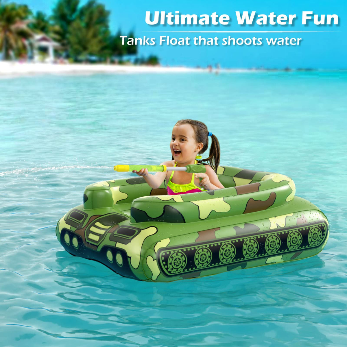 Jasonwell kids tank float seat with legs keeps feet cool