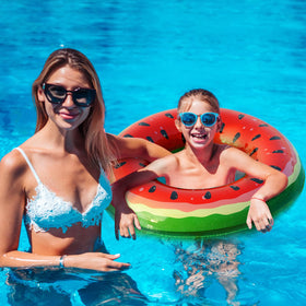Jasonwell kiwi pool float for sunny pool play.
