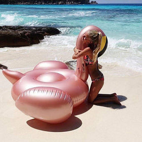Jasonwell flamingo float with matte finish for sleek pool party look