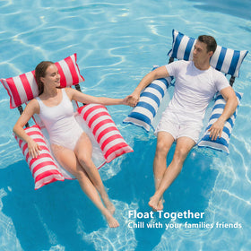 Jasonwell lightweight design makes inflating and deflating simple and portable for trips.