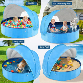 Jasonwell paws-friendly walls support pets during water play