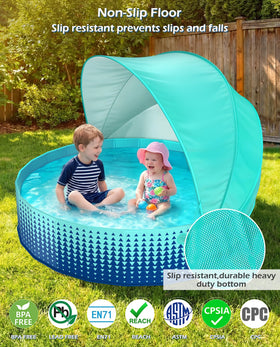 Jasonwell pool drain valve enables quick water changes.