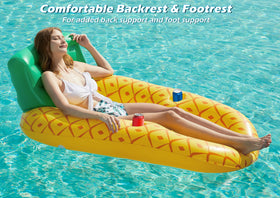 Jasonwell pool float with cup holders keeps drinks within reach