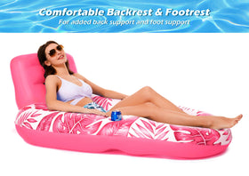 Jasonwell pool float with cup holders keeps drinks within reach during lounging.