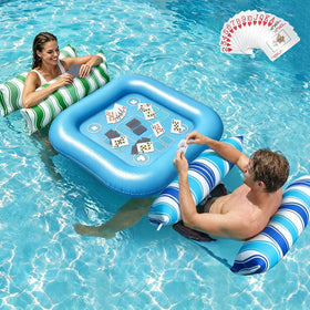 Jasonwell pool floats for adults in a two-pack set, ideal for lakes and pools.