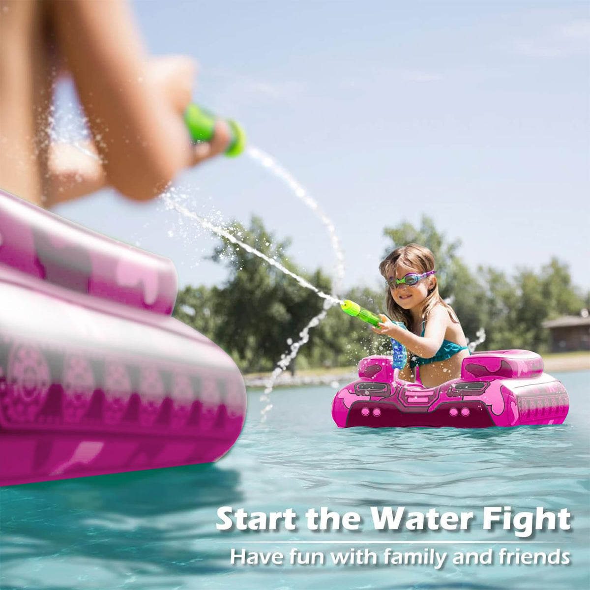 Jasonwell tank float ideal for pool parties and lake days
