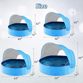 Jasonwell portable backyard pool ready for park trips and more