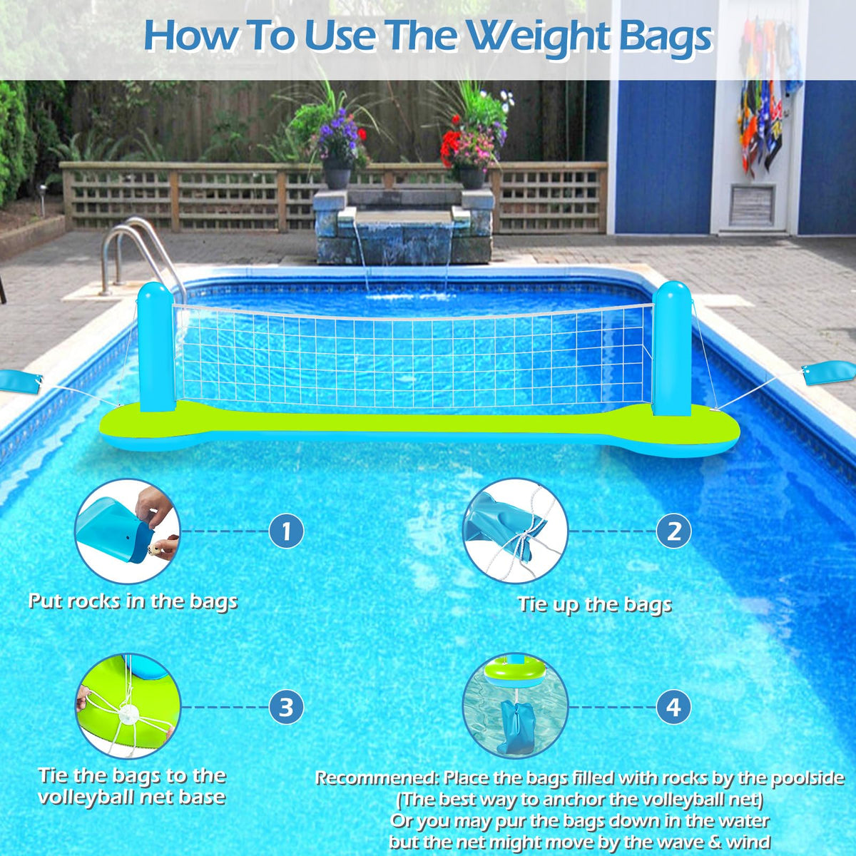 Jasonwell premium vinyl and non-toxic materials ensure safe play