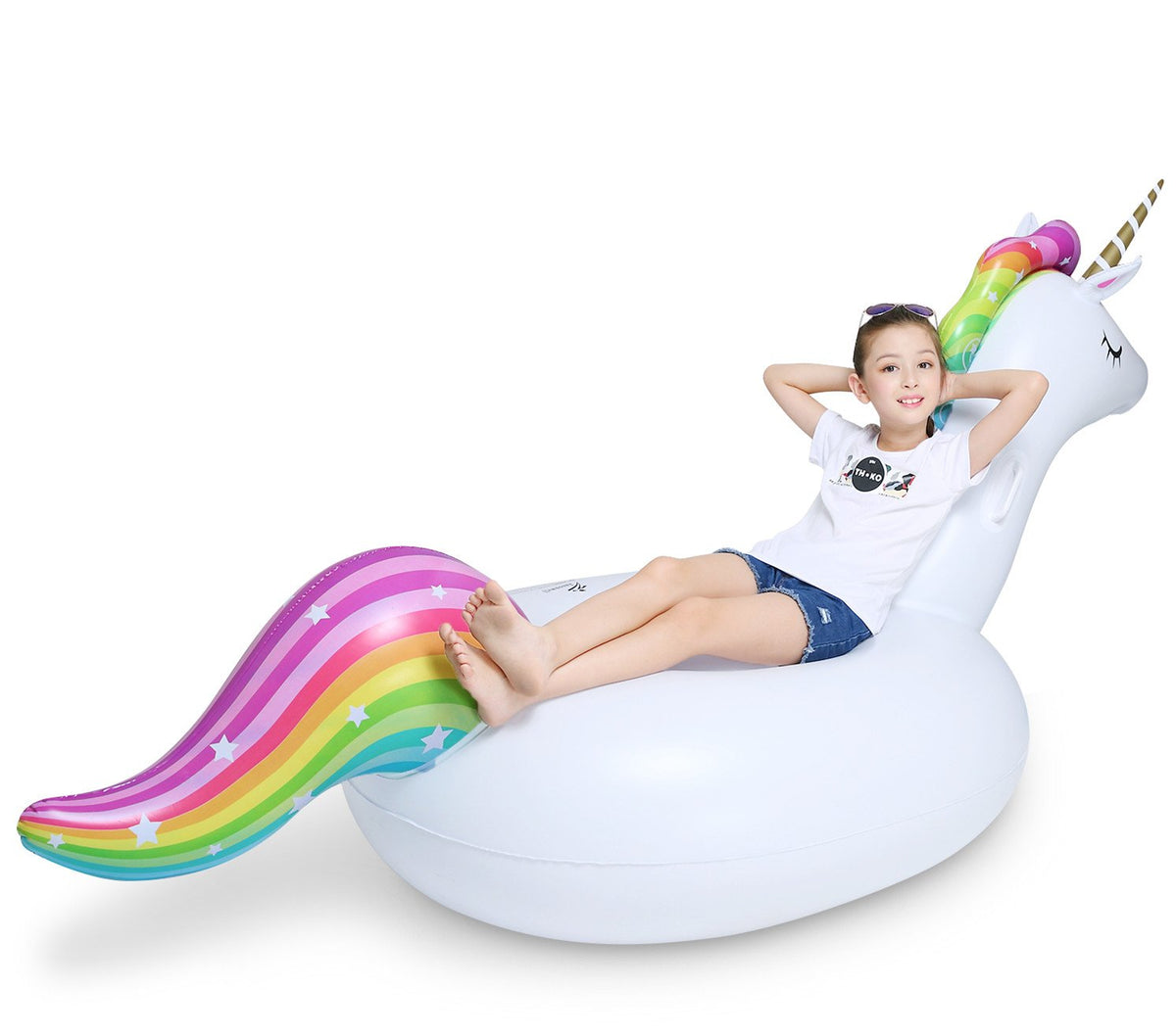 Jasonwell premium vinyl float feels soft and durable for long days on water