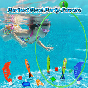 Jasonwell assorted sea animals for varied pool activities