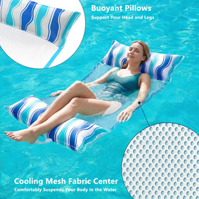 Jasonwell soft cool mesh center keeps you refreshed while lounging