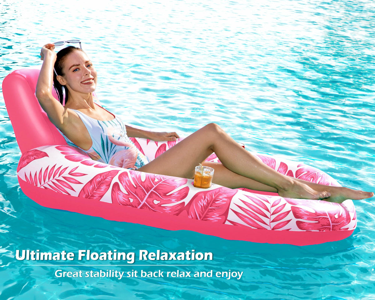 Jasonwell sturdy large-adult pool lounge designed for easy flotation and comfort.