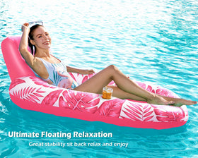 Jasonwell sturdy large-adult pool lounge designed for easy flotation and comfort.