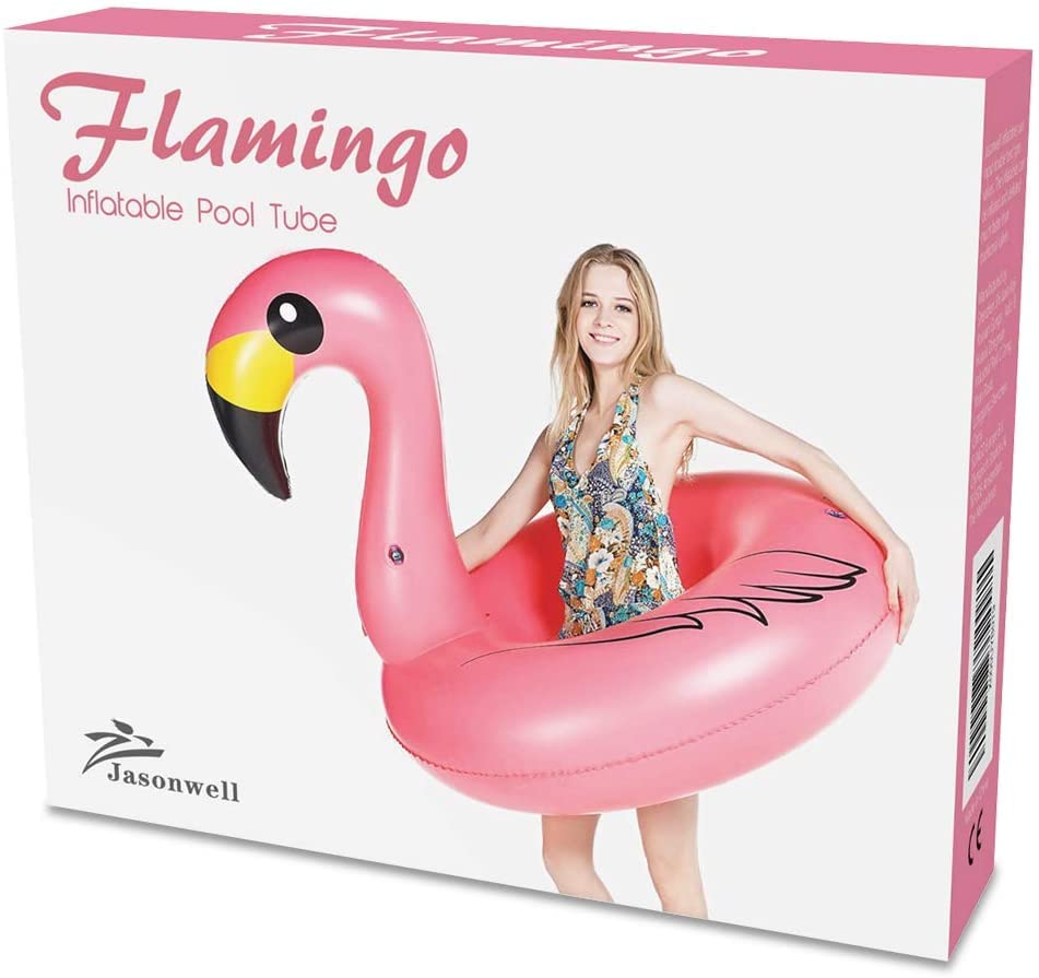 Jasonwell giant flamingo float as a standout summer gift or birthday present