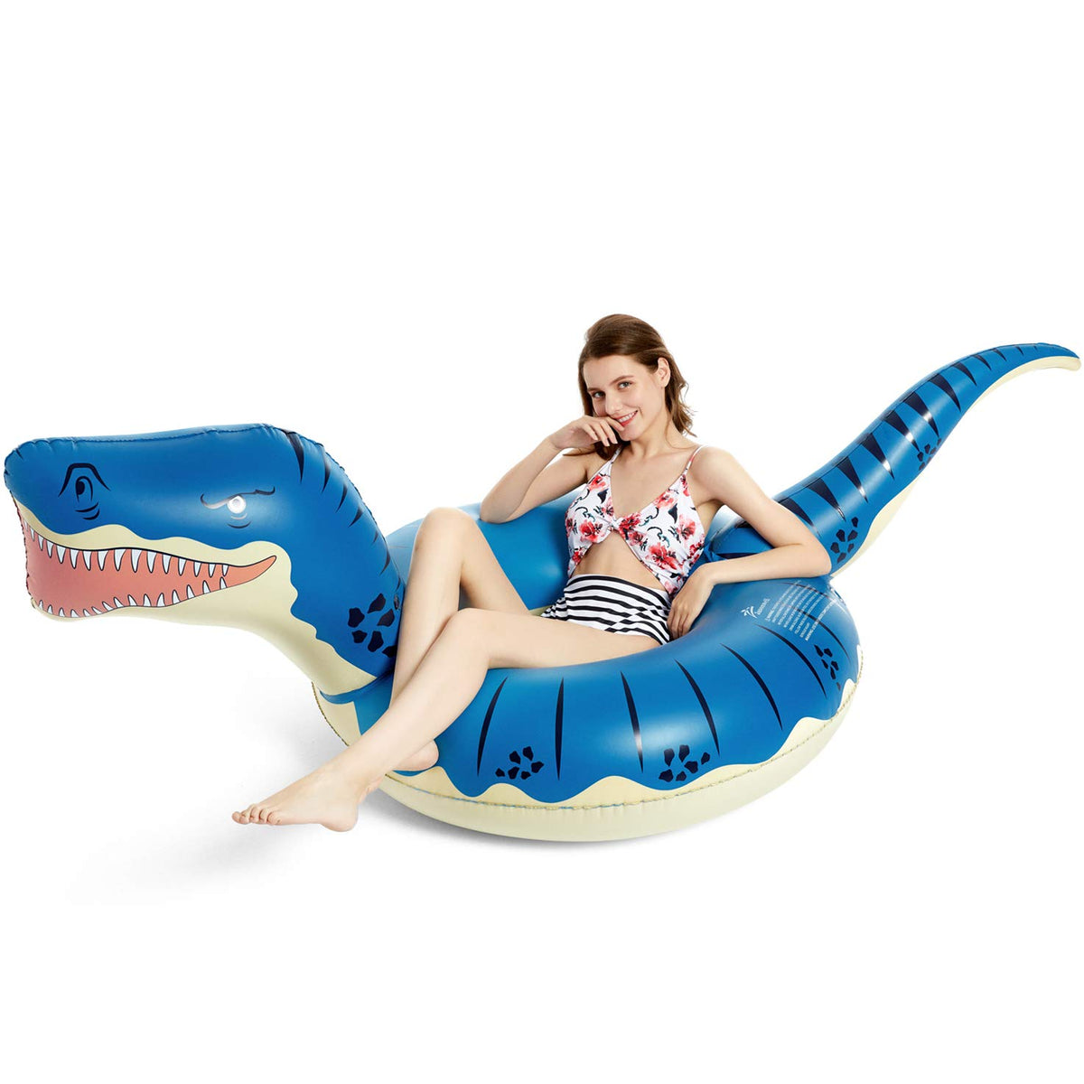 Jasonwell T-Rex pool float with fast valves for quick setup.