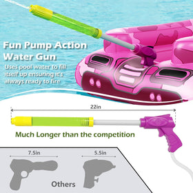 Jasonwell tank float water gun ready for splash battles