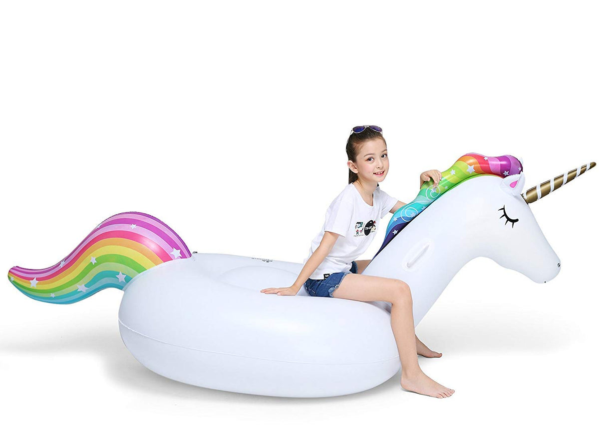 Jasonwell unicorn float designed for easy packing and travel