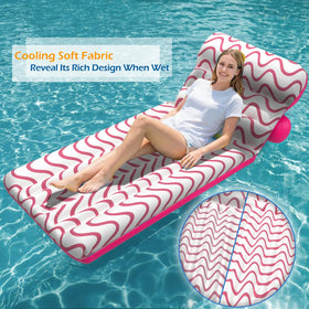 Jasonwell ultra-stable lounging float supports relaxed pool or beach moments.